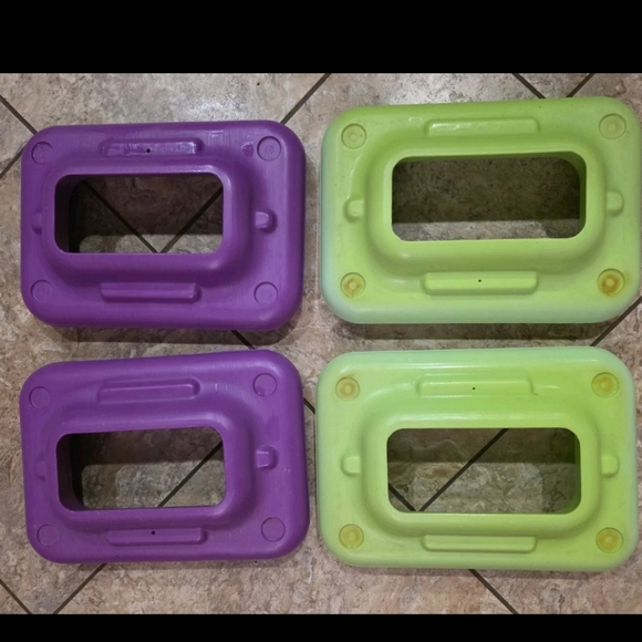 the step Other - (4) ORIGINAL RISERS 14" x 10" For THE STEP AEROBICS PLATFORM